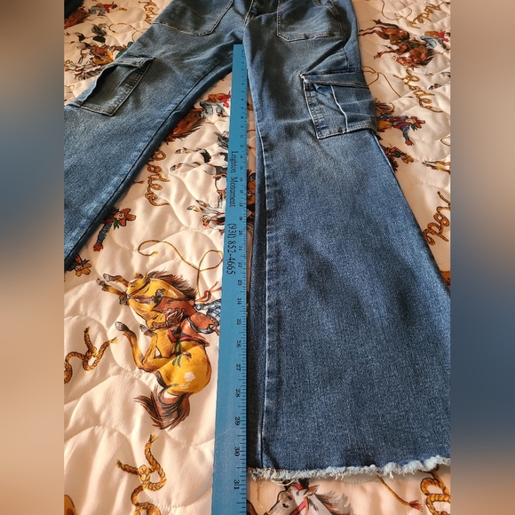 Ban-jara womens Flare Jeans Size 7/27 - Picture 5 of 6